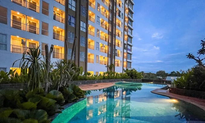 Biringkanya Apartment | Comfy 1BR Apartment at Tamansari Skylounge Makassar