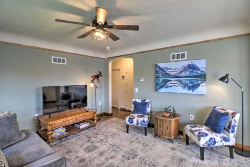 Kalispell House | Comfy and Cozy Kalispell Home Walk to Downtown