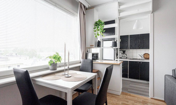 Jyvaskyla Apartment | Comfy Studio Apt with Prime Location