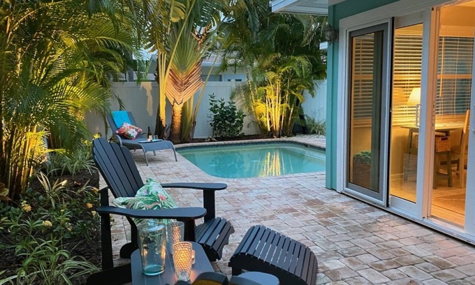 Holmes Beach House | Completely Renovated Post Hurricanes w/heated pool, 5 min walk to beach