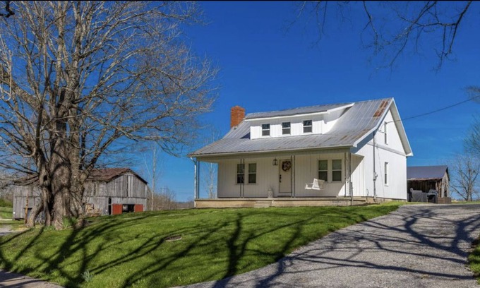 Winchester House | Completely Renovated Farmhouse on 75 Acres