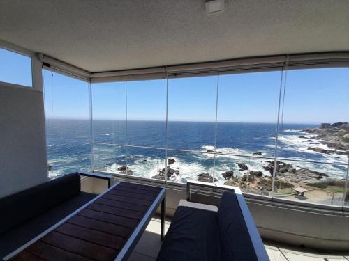 Concon Apartment | Concon Amazing Ocean View en primera linea