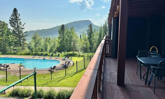 Lutsen House | Condo at Lutsen Mtn Ski in Ski out Gorgeous views of Moose Mtn