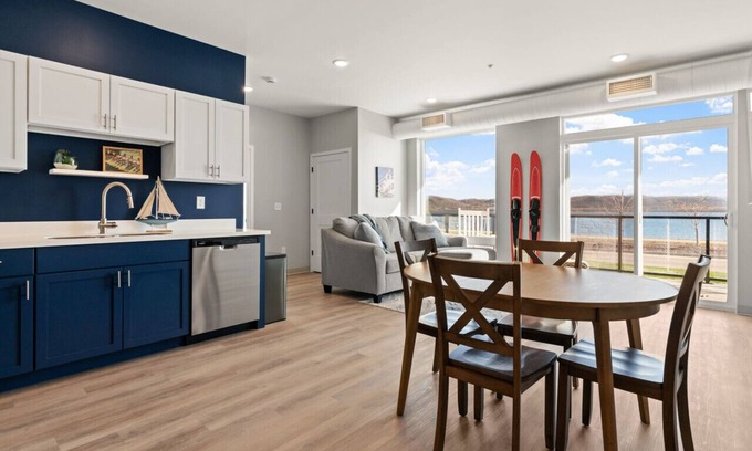 Lake City Condo | Condo with stunning views of Lake Pepin - Attached Garage - Unit 101