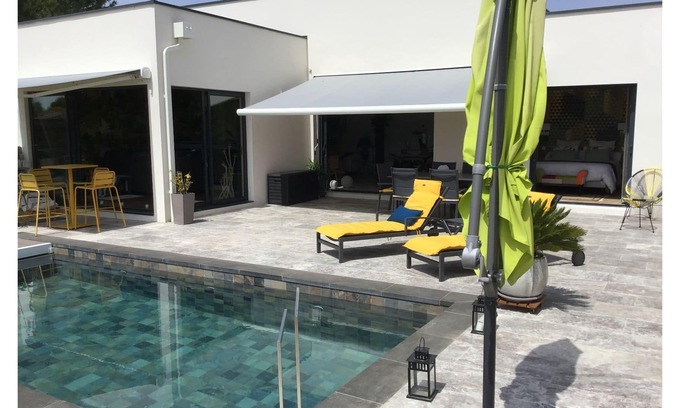 Saint-Nexans House | Contemporary 5* comfortable villa near Monbazillac and Bergerac