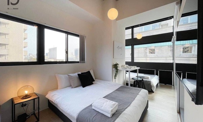 Hiroshima City Centre Apartment | Contemporary Loft Studio Near Peace Park