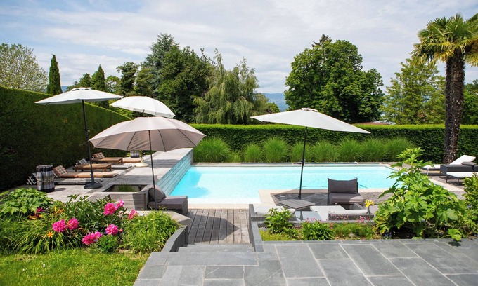 Nernier Villa | Contemporary villa with private pool and private pontoon By Feelluxuryholidays