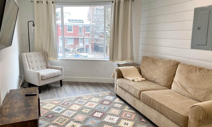 Lower Avenues Apartment | Convenient Downtown Location * Queen Bed * Self Check-In