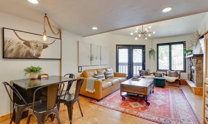 Copper Mountain Village Apartment | Copper Mtn Condo with Pool Access Ski-InandWalk-Out!