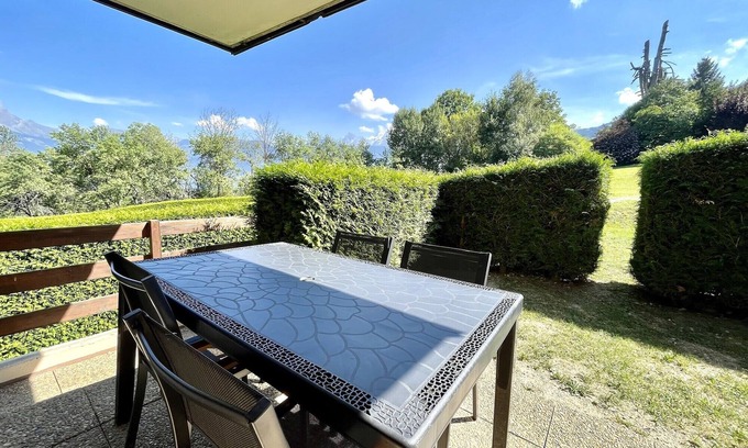 Combloux Apartment | Cosy 30m² in the heart of Combloux