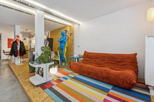 Stationsbuurt Zuid Apartment | Cosy art studio near station with bikes and garden