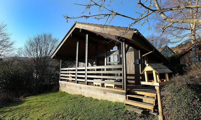 Lochearnhead House | Cosy Modern Nordic Lodge w/Loch View & Log Burner