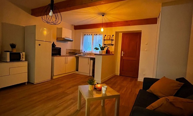 Colombier-Saugnieu Apartment | Cosy studio
