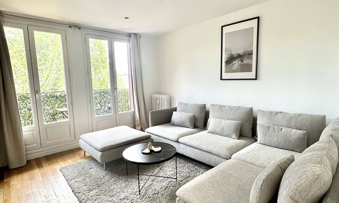 Argenteuil Apartment | Cosy T4, 20 min from Paris