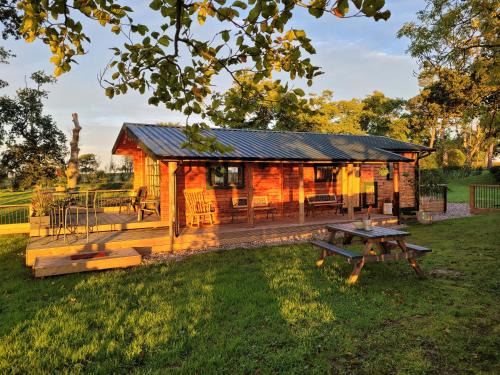 Auchinleck House | Cosy wood cabin in rural area near national park