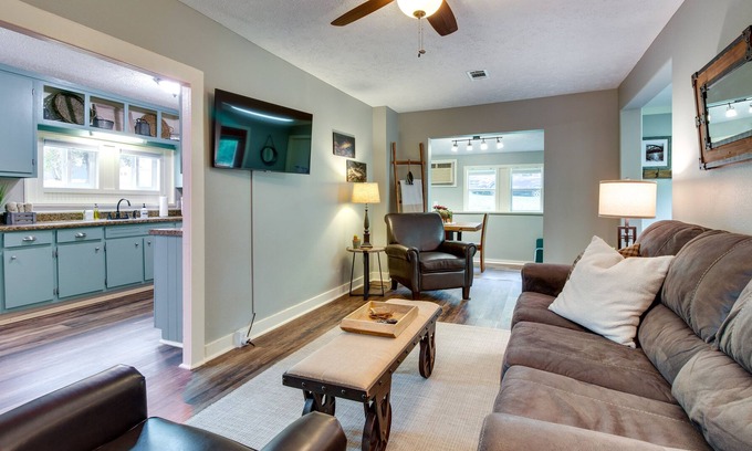 Cotter House | Cotter Home with Gas Grill: Walk to White River!