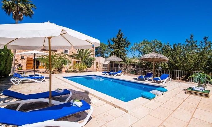 Portocolom Villa | Country house in Mallorca Cas Verros with pool