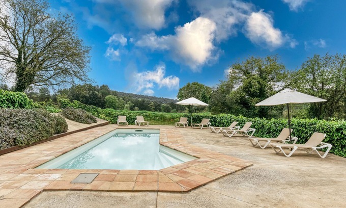 Madremanya House | Country House 'L'alzina Madremanya' with Mountain View, Wi-Fi and Air Conditioning