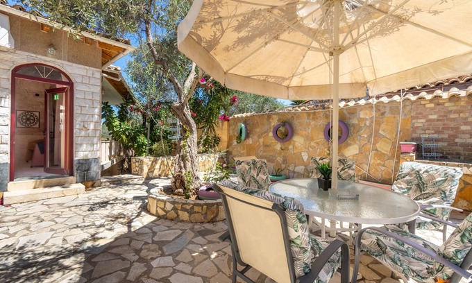 Gaios Villa | Country House 'Paco's Resort Luxury Villa 31' with Sea View, Wi-Fi and Air Conditioning