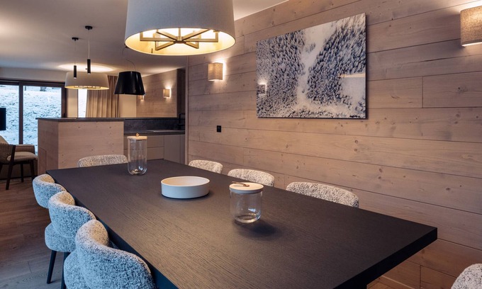 Le Praz Apartment | Courchevel Le Praz: New 3BR Apartment with Balcony, Close to Slopes, Sleeps 6