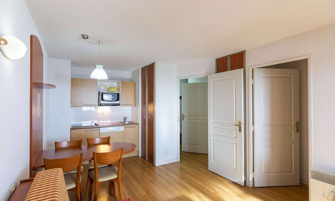 La Mongie Apartment | Cozy 1-Bedroom Apartment for 4 with Indoor Pool, Fitness Room, and Ski Access in the French Pyrenees
