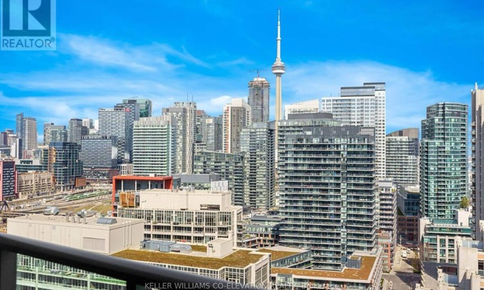 Fort York Condo | Cozy 1-bedroom condo in delightful Toronto with AC, fitness room, WiFi