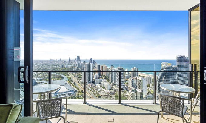 Broadbeach Waters Apartment | Cozy 2 Bedroom Ocean/City View Unit (No Parking). STAR 14802 - 7N - NB