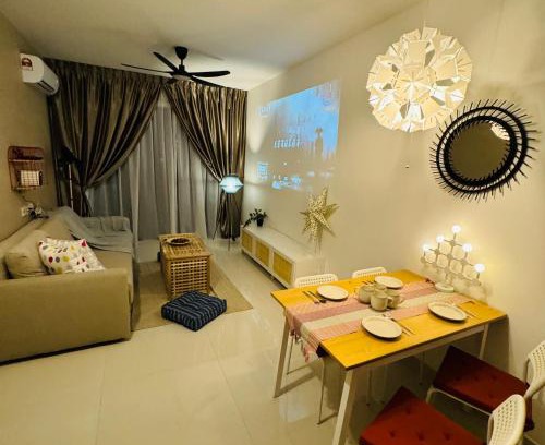 Gelang Patah Apartment | Cozy 2B1R 6pax Condo Forest City 3A-1602