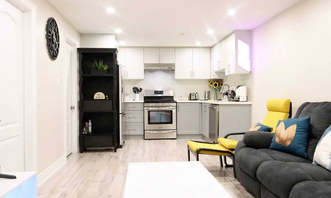West Hill Apartment | Cozy 3-Bedroom Basement Apartment. Family-friendly!