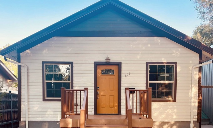 Casper House | Cozy 3-bedroom house in charming Casper with AC, WiFi. Centrally located!