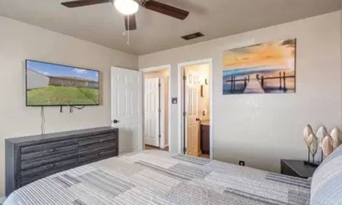 Killeen House | Cozy 3bd/2bath staycation near fort hood