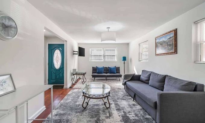 East Point House | Cozy 3BR Retreat with Parking & Private Yard