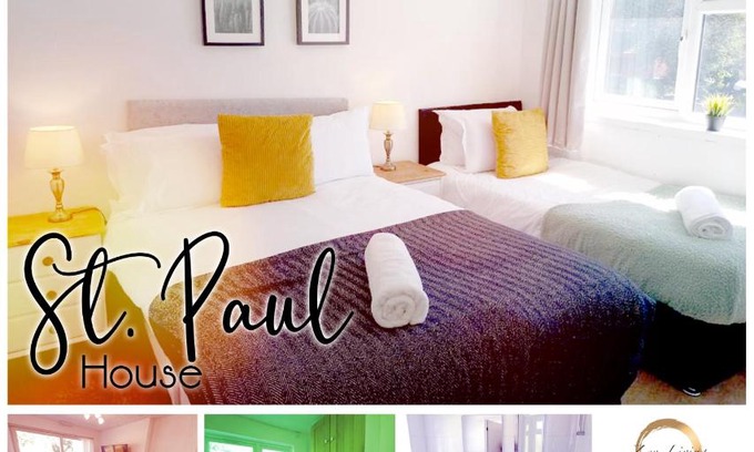 Smethwick House | Cozy 4 Bedroom House in Smethwick with 4 bathrooms perfect for contractors and families