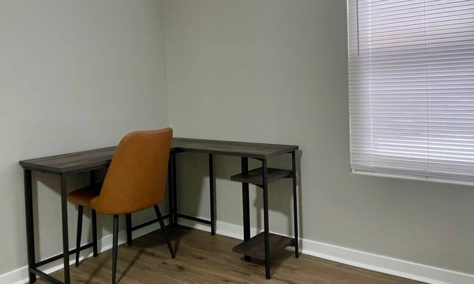 South Central Omaha Apartment | Cozy Aksarben Living-close to I-80 & WFH desk