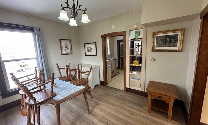 Manitowoc Apartment | Cozy and Private Space