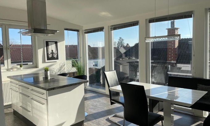 Parndorf Apartment | Cozy Apartment next Outlet Center & Airport with Pool & Garden