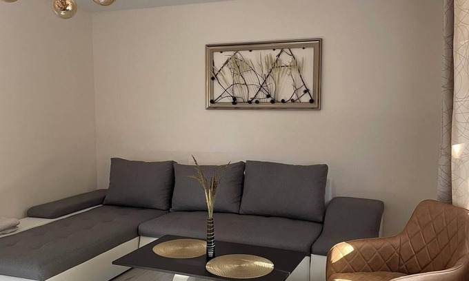 Liepaja Apartment | Cozy apartment with 1 bedroom and AC, fitness room in fabulous Liepāja