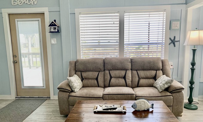 Matagorda House | Cozy Beach Cottage just a short walk to Matagorda Beach!