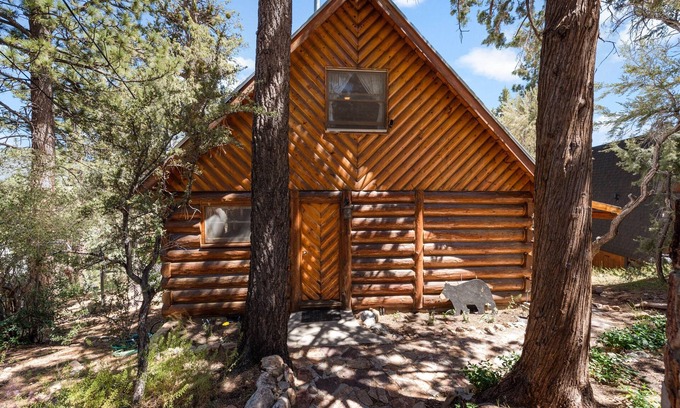 Big Bear City Cabin | Cozy, Beautiful, and Quiet Log Cabin! Dog friendly