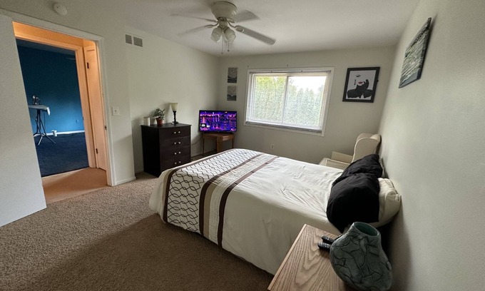 Anchorville House | Cozy Bedroom for use.