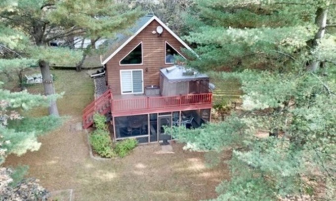 Grantsburg Cabin | Cozy cabin in the woods on Big Trade Lake