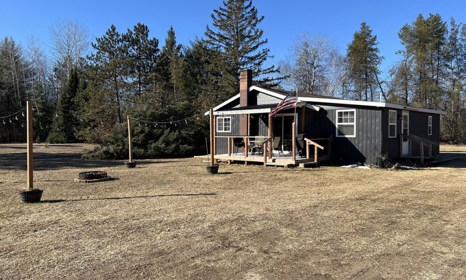 Amberg Cabin | Cozy cabin on trail system in the heart of the waterfall capital of Wisconsin