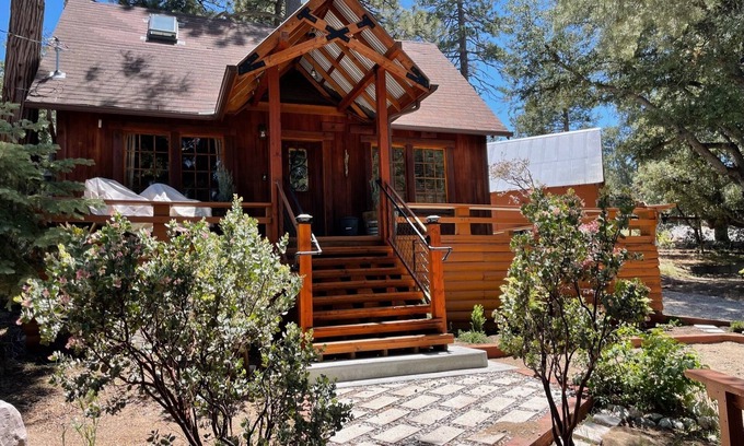 Pine Cove Cabin | Cozy cabin retreat nestled among forest trees