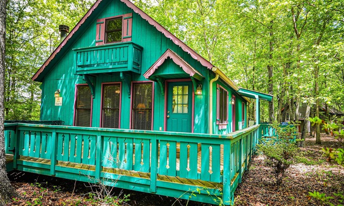 Pine Mountain Ski Chalet | Cozy cottage nestled in the woods.