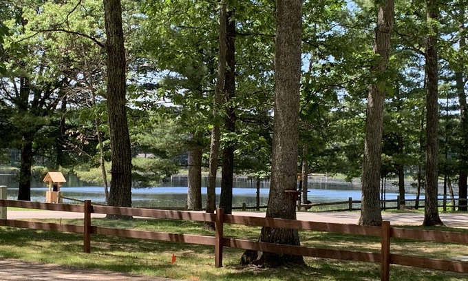 West Branch House | Cozy cottage with beautiful view of Grass Lake & walking distance to Clear Lake