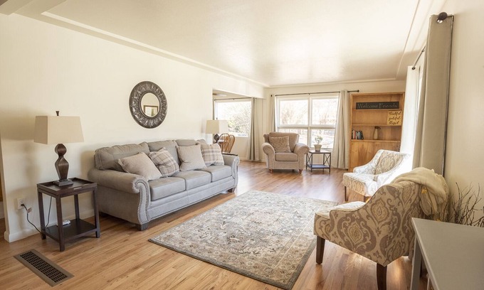 Heart of Missoula House | Cozy Creek Side Retreat in University Area