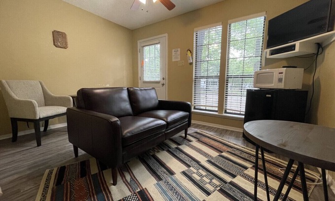 Denison Cabin | Cozy Duplex Style Cabin on Lake Texoma: Cabin 103
