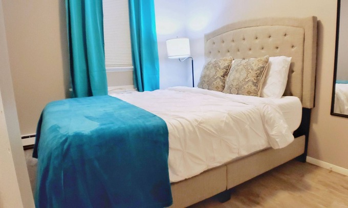 Montgomery Apartment | Cozy Farmhouse theme apartment Disney+ YouTubeTV FastWiFi