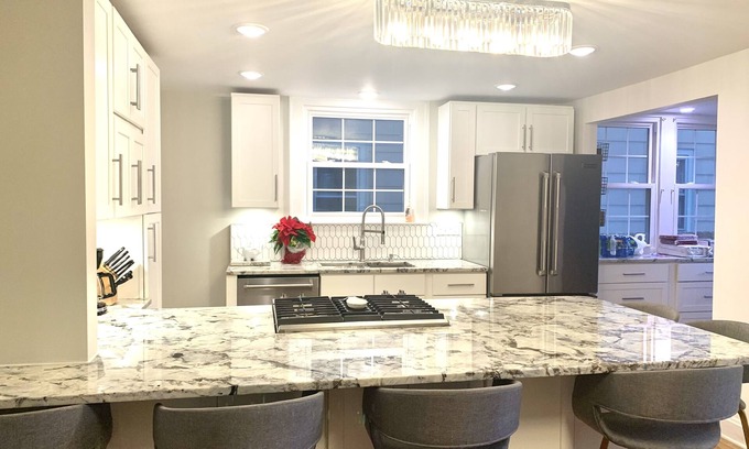 Merion Village House | Cozy Fireplace, Pet Friendly Village Home