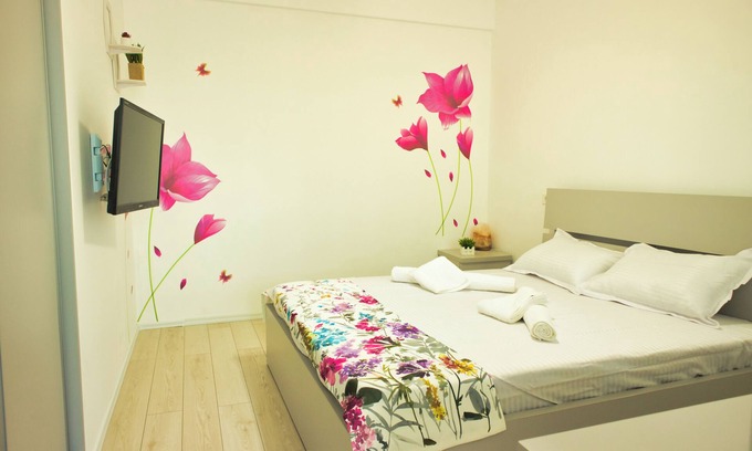 Tractorul Apartment | Cozy Flowers Studio Fast Wi-Fi and Washer-Dryer